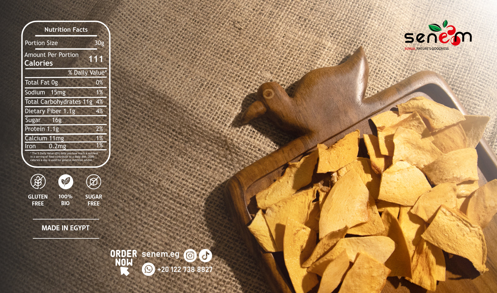 Dried Cantaloupe 50 gm