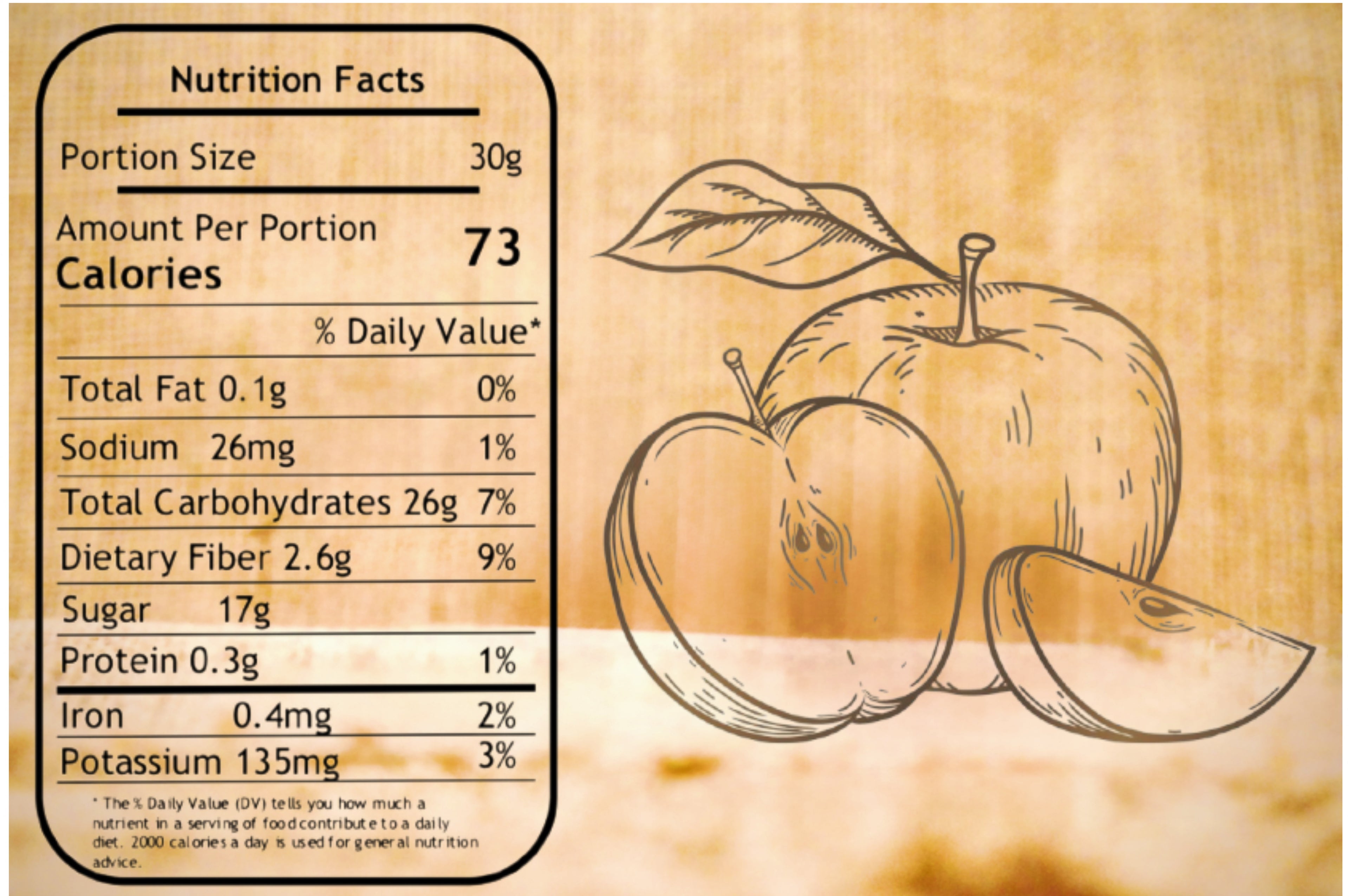 Dried Apple 50 gm