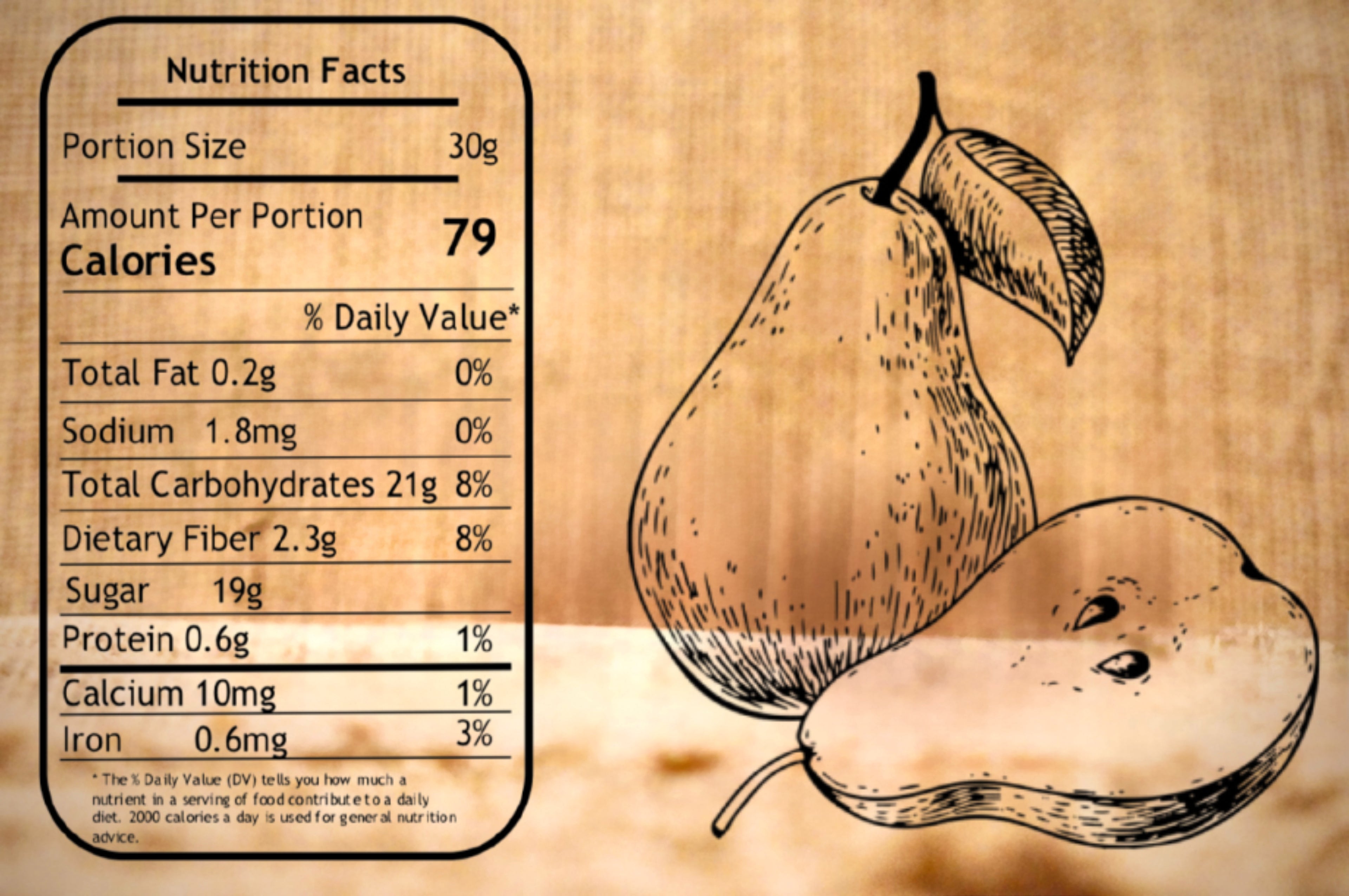 Dried Pear 50 gm
